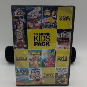 💵2/$10Bundle and Save💵 10 Movie Kids Pack Vol. 4 - Multi-Color DVD Set